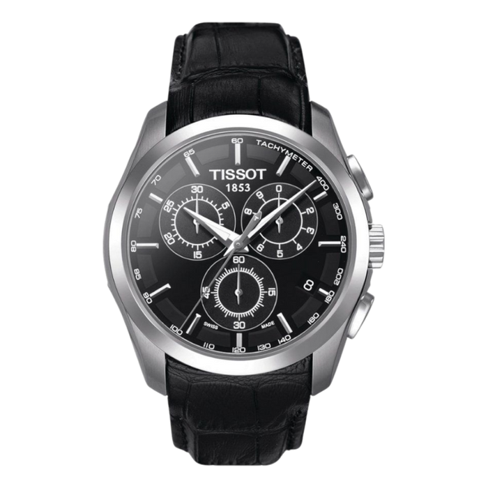 Tissot Couturier Chronograph leather Mirror Original