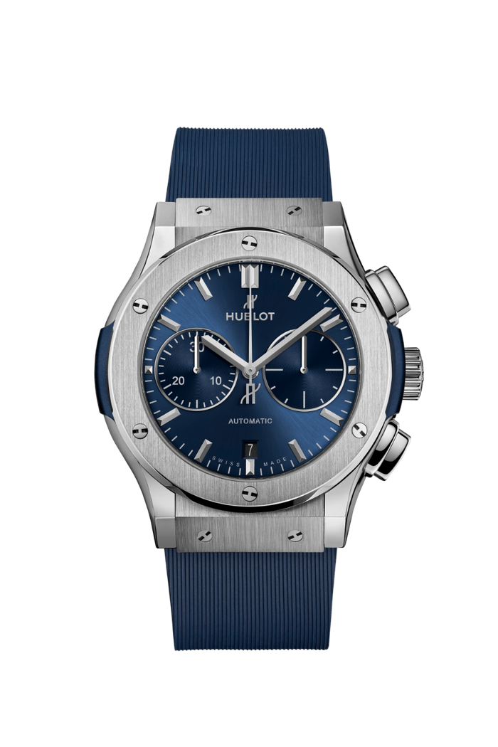 HUBLOT Chronograph Titanium Blue