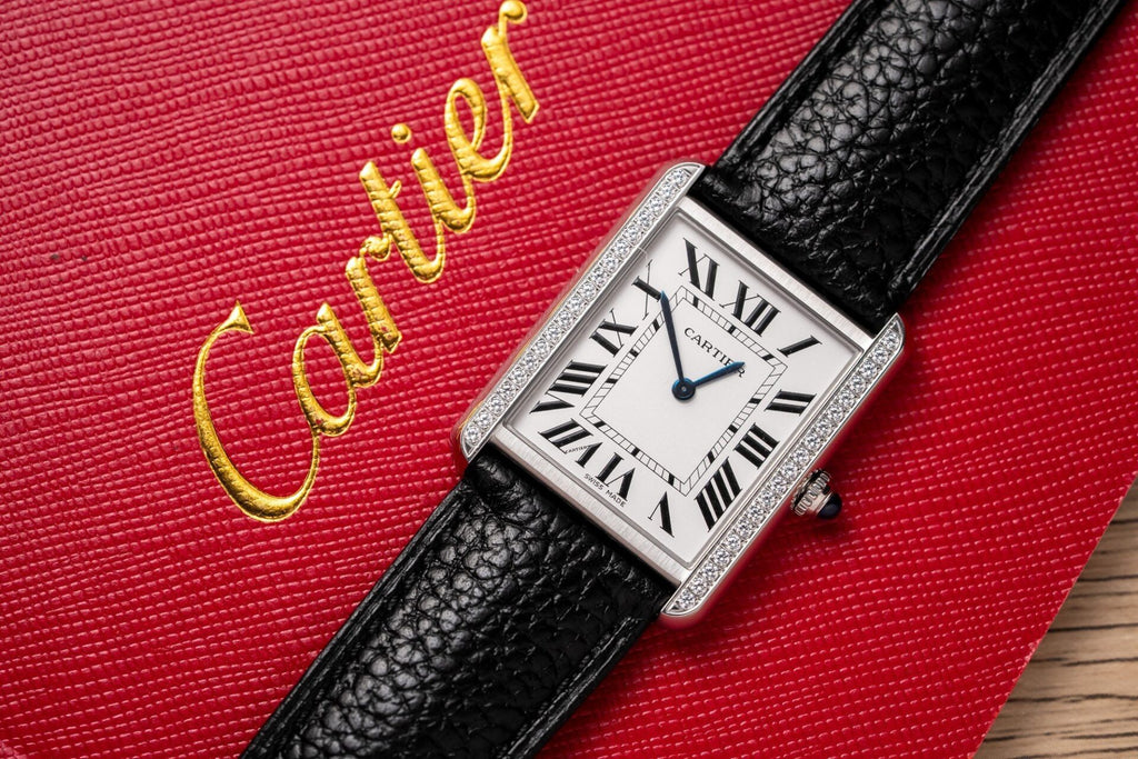 Cartier tank Super Clone Swiss Machine 2 strap