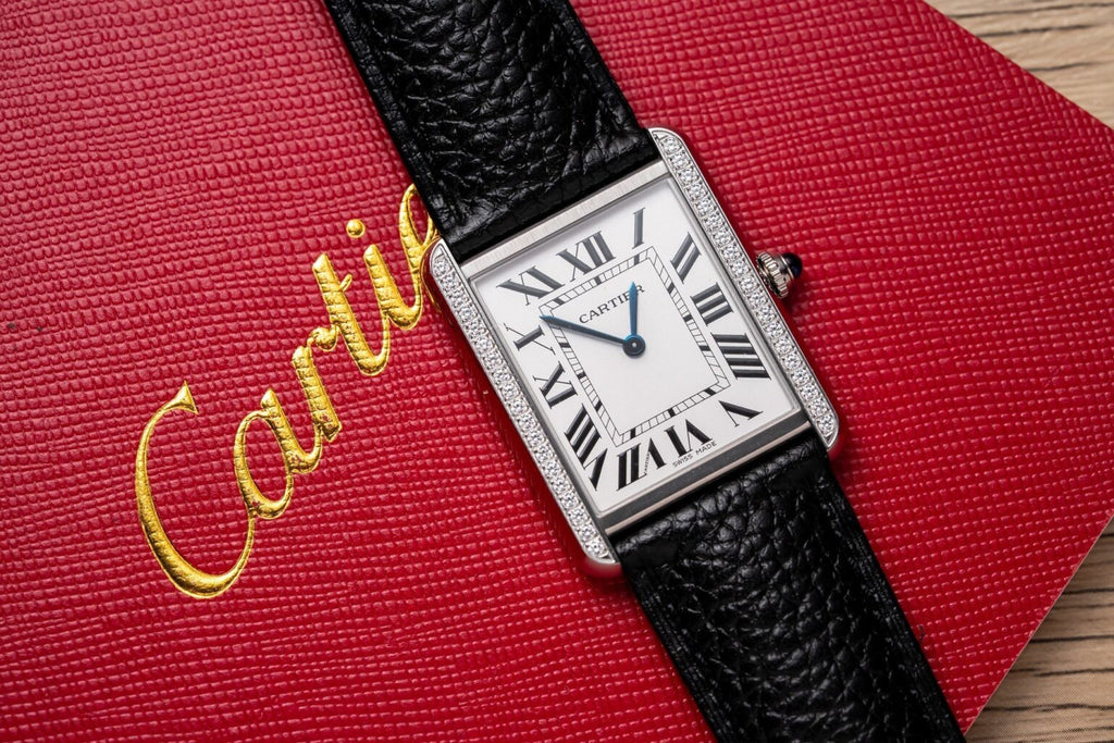 Cartier tank Super Clone Swiss Machine 2 strap