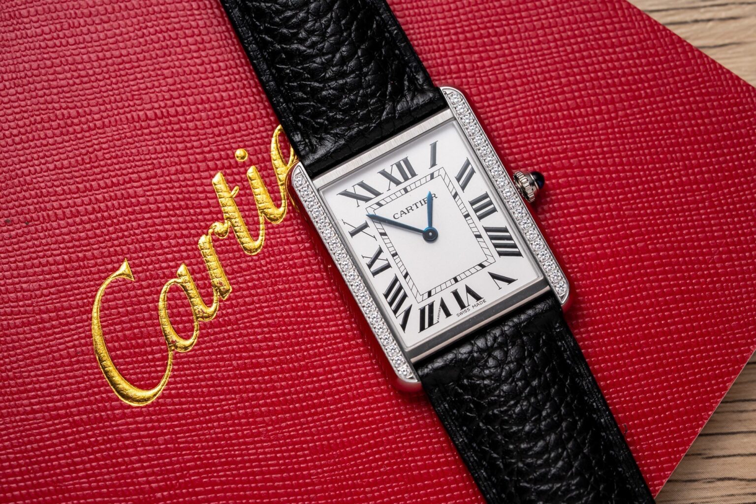 Cartier tank Super Clone Swiss Machine 2 strap