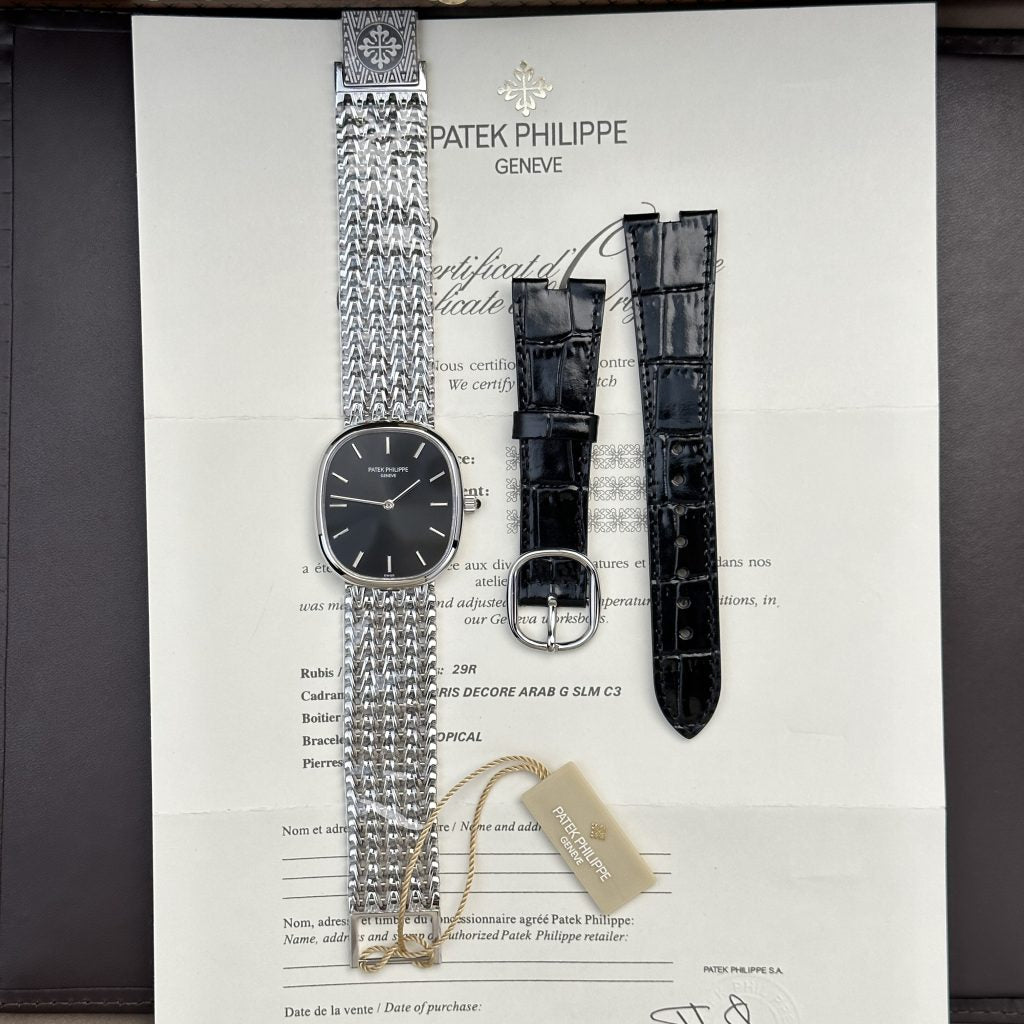 Patek Philippe Golden Ellipse Super Clone Swiss Machine