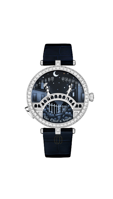 van cleef Lady Arpels Pont des Amoureux watch