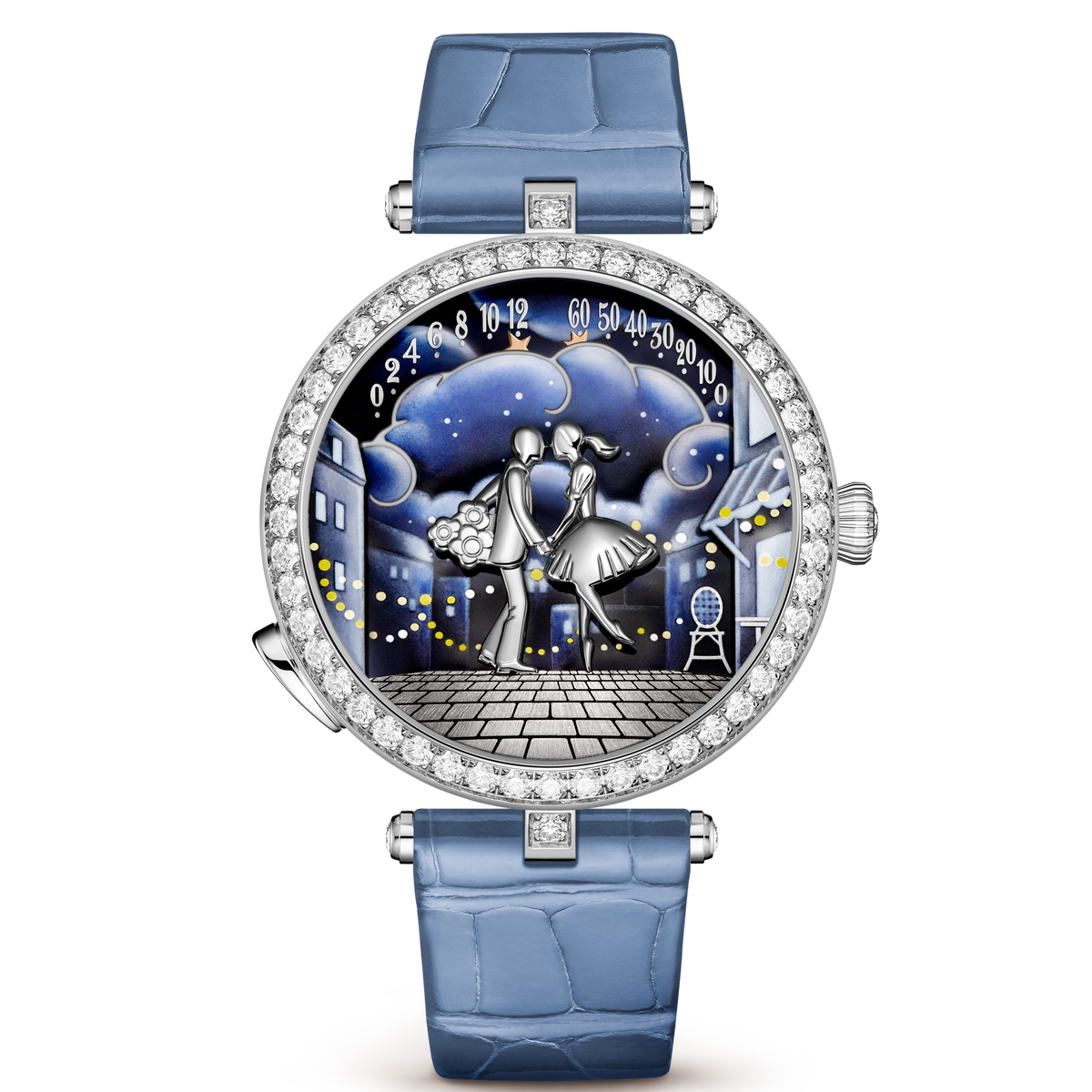 van cleef Lady Arpels Bal des Amoureux  watch
