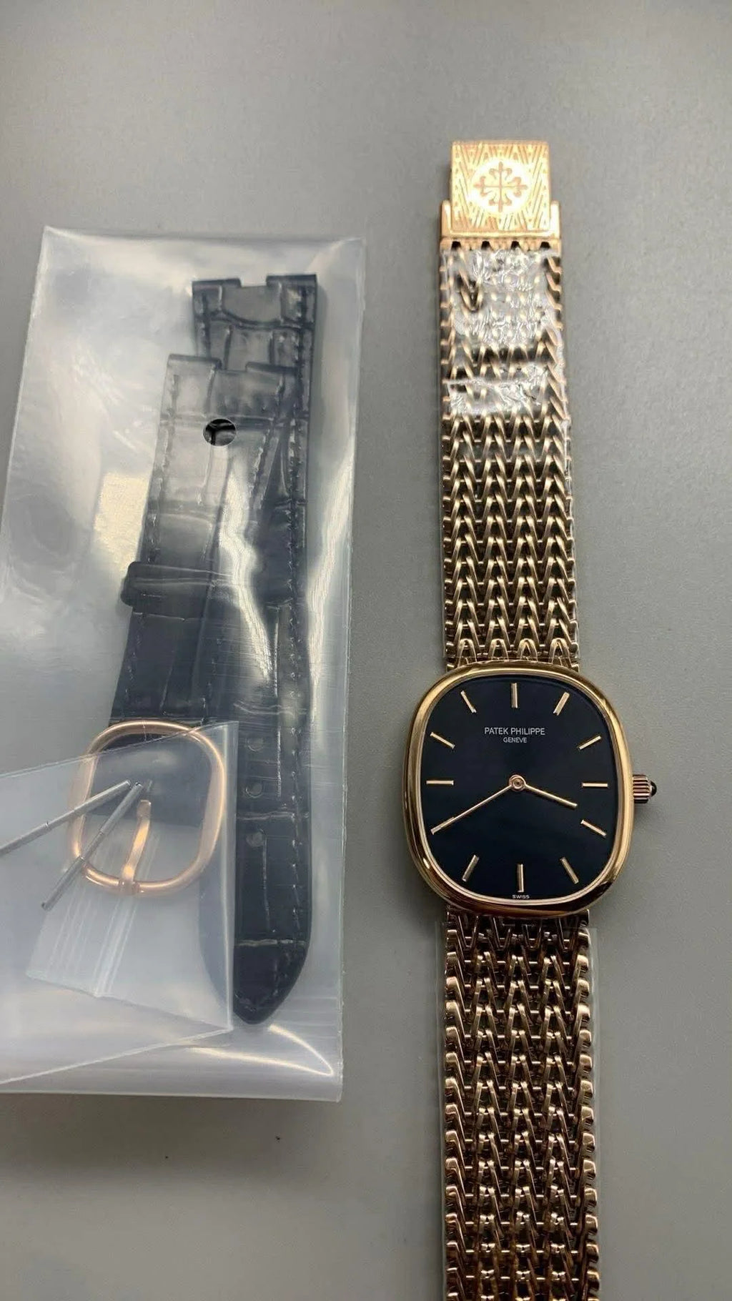 Patek Philippe Golden Ellipse Super Clone Swiss Machine