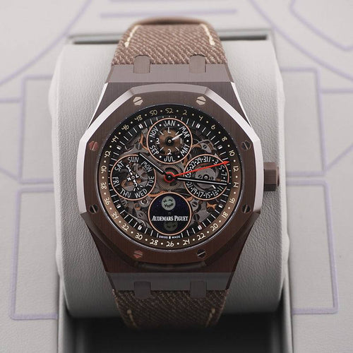 Audemars Piguet Royal Oak Perpetual Calendar Openworked "Cactus Jack" Limited Edition Super Clone Swiss Machine